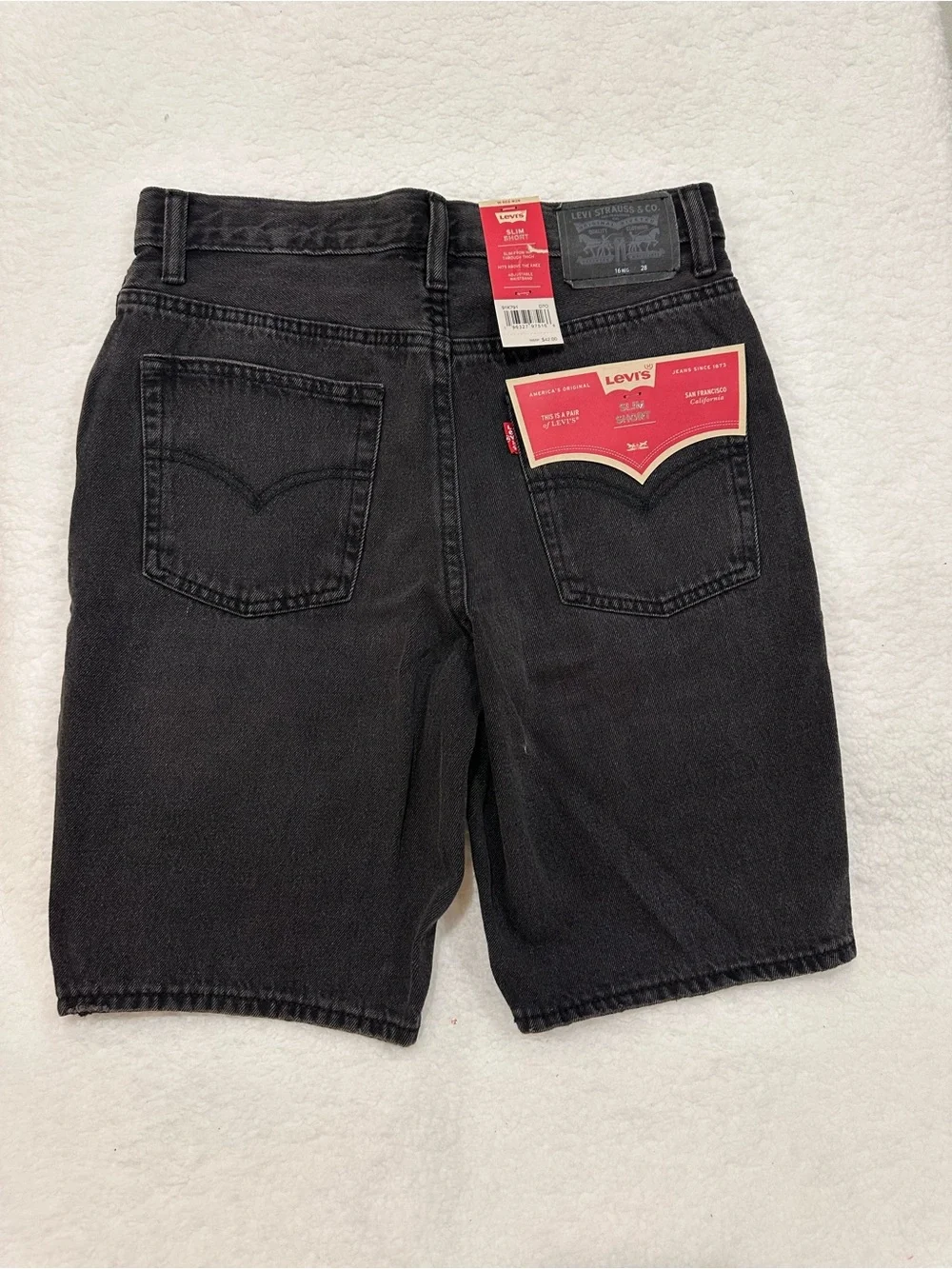 Boy’s Levi's Black Jean Shorts